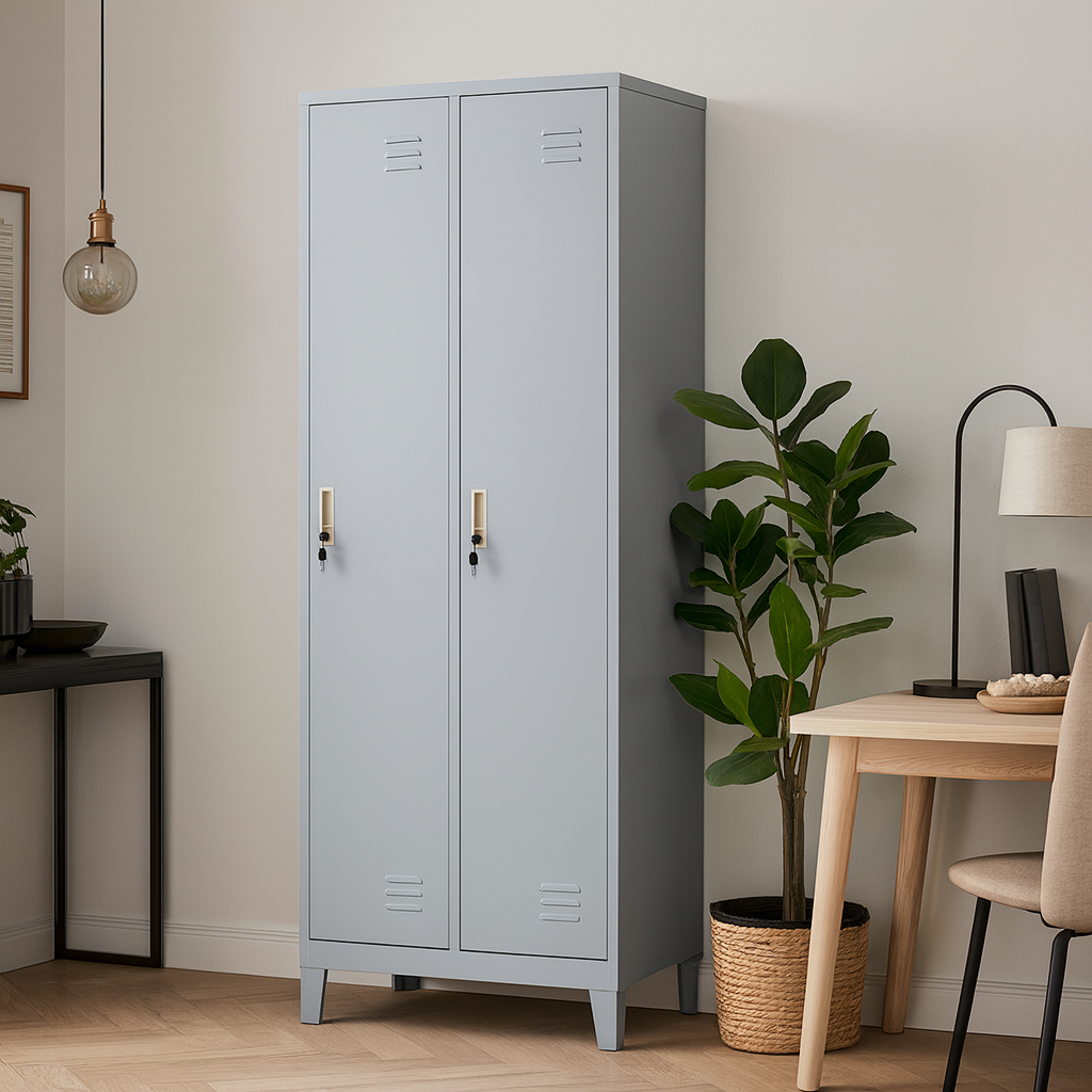 Locker Metalico 2 Puertas CNDO-02N