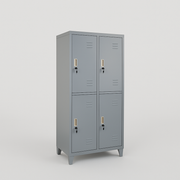 Locker Metalico 4 Puertas CNDO-04N