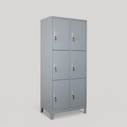 Locker Metalico 6 Puertas CNDO-06N