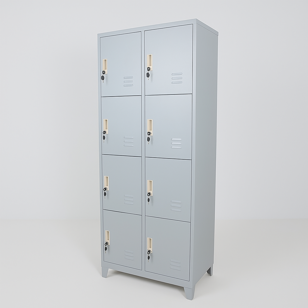 Locker Metalico 8 Puertas CNDO-08N
