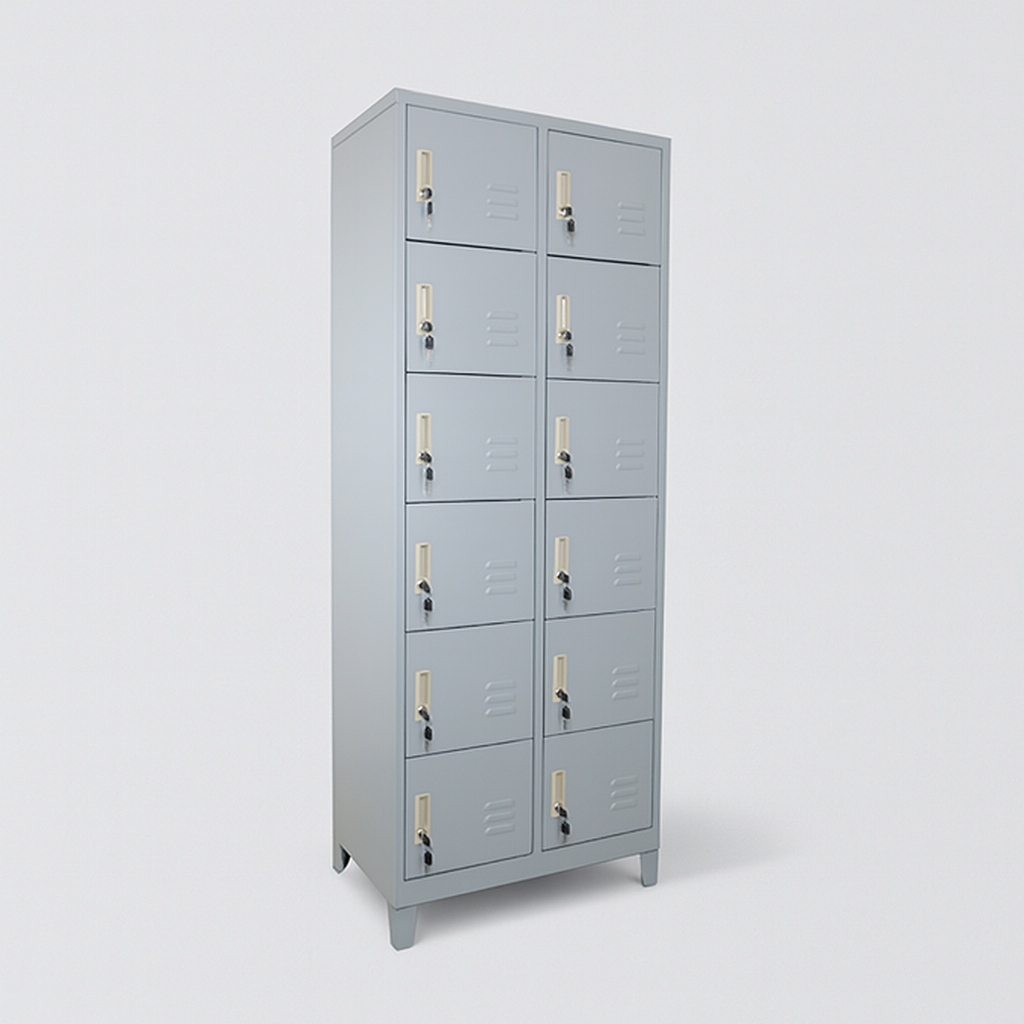Locker Metalico 12 Puertas CNDO-12N