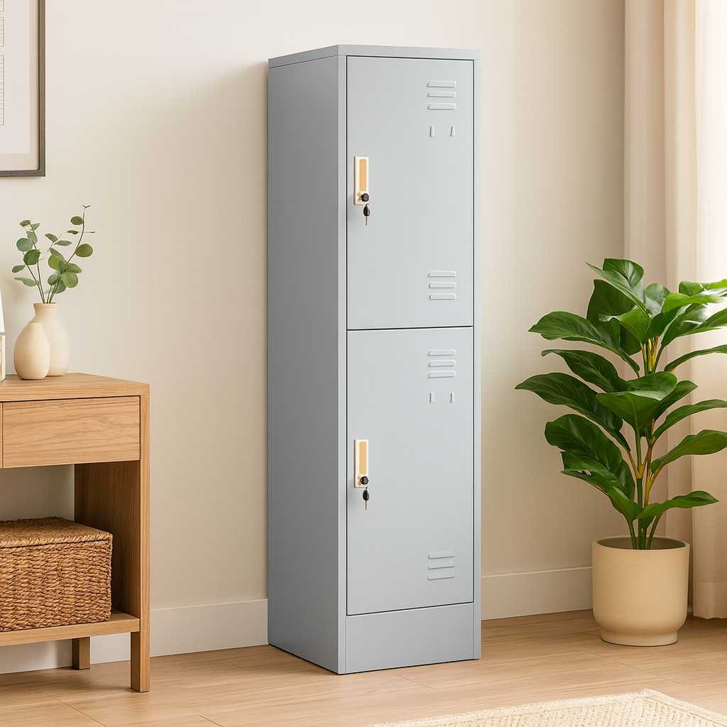 Locker Metalico 2 Puertas CNSI-02N