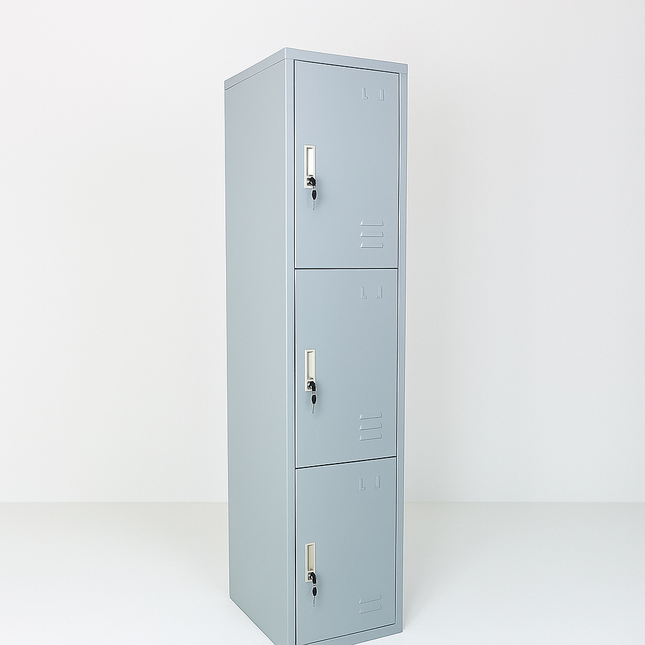 Locker Metalico 3 Puertas CNSI-03N