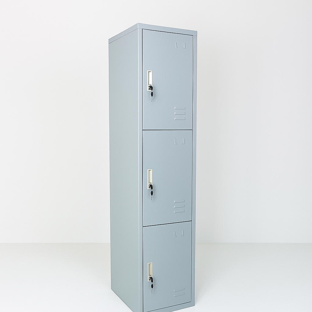 Locker Metalico 3 Puertas CNSI-03N