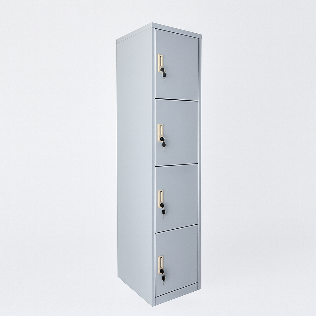 Locker Metalico 4 Puertas CNSI-04N