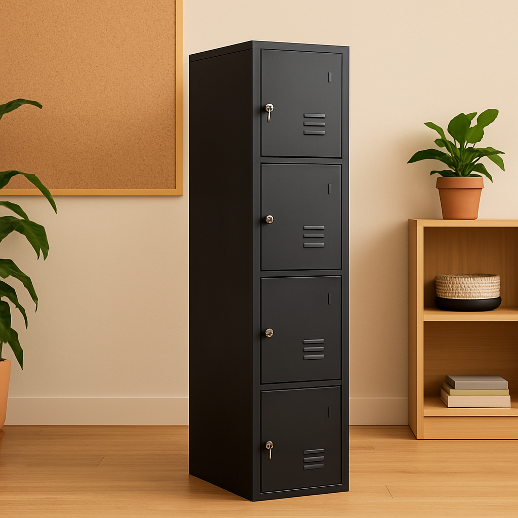 Locker Metalico 4 Puertas F-10