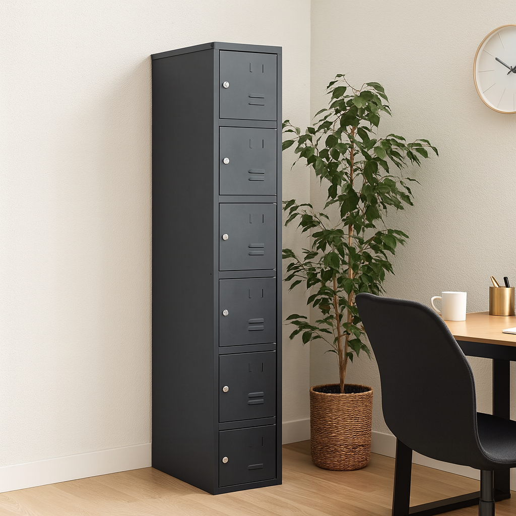 Locker Metalico 6 Puertas F-11