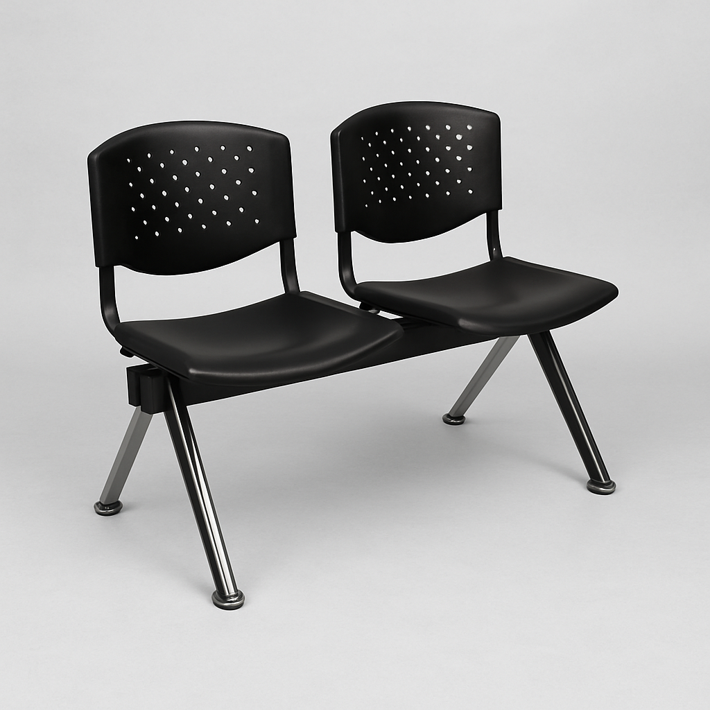 Bateria de 2 Silla De Espera PVC DC-3342N