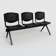 Bateria de 3 Silla De Espera PVC DC-3343N