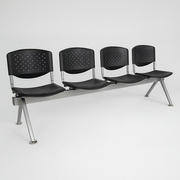 Bateria de 4 Silla De Espera PVC DC-3344N