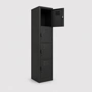 Locker Metalico 4 Puertas 28 x 38 x 180 cm - L4PC