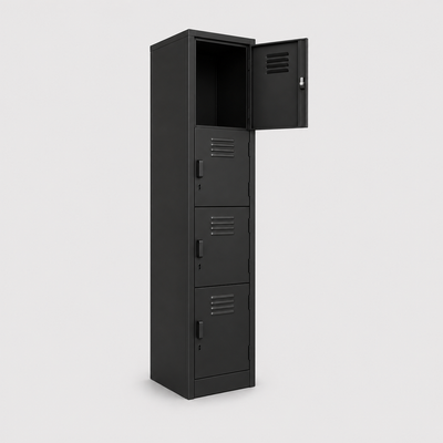 Locker Metalico 4 Puertas 28 x 38 x 180 cm - L4PC