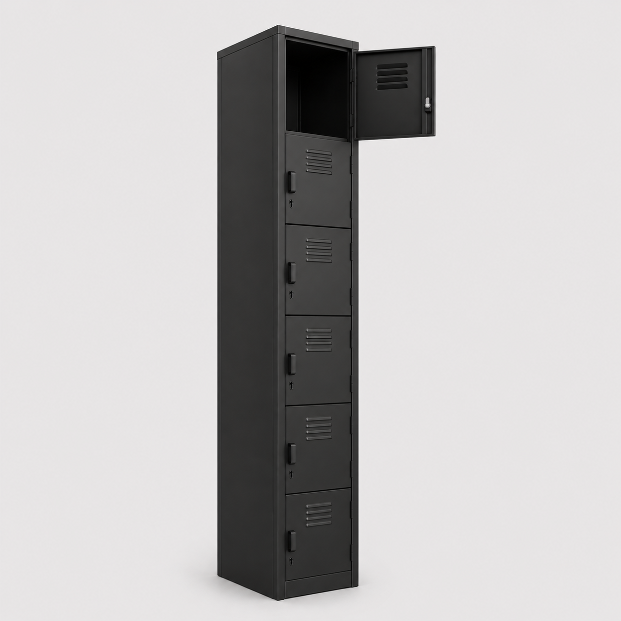 Locker Metalico 6 Puertas 28 x 38 x 180 cm - L6PC
