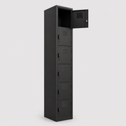 Locker Metalico 6 Puertas 28 x 38 x 180 cm - L6PC