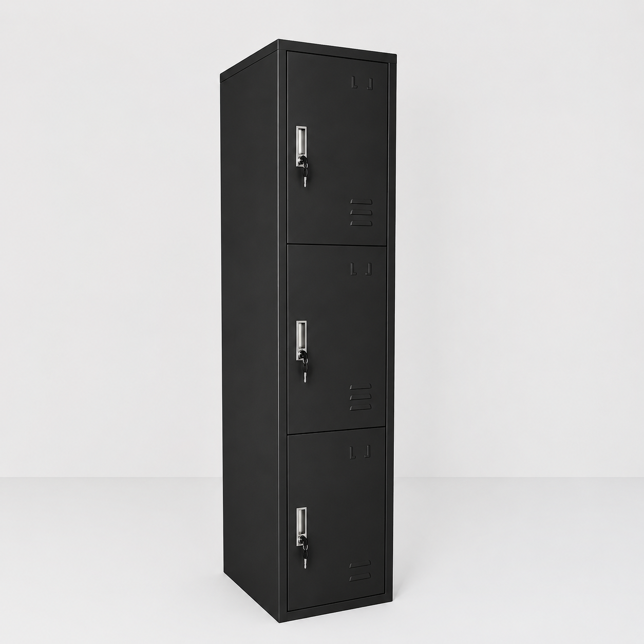 Locker Metalico 3 Puertas 40 x 45 x 180 cm - CNSI-03N