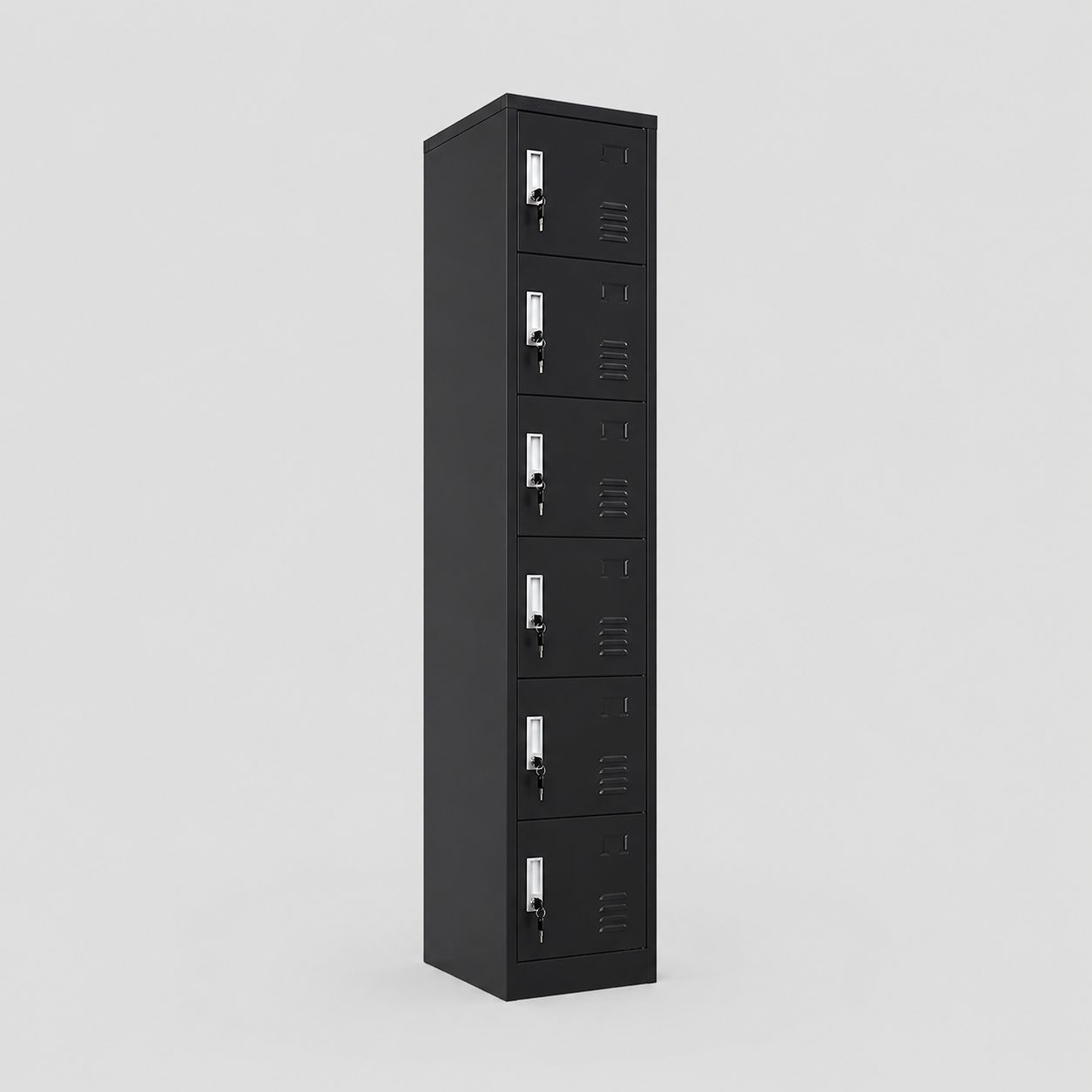 Locker Metalico 6 Puertas 40 x 45 x 180 cm - CNSI-06N