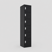 Locker Metalico 6 Puertas 40 x 45 x 180 cm - CNSI-06N