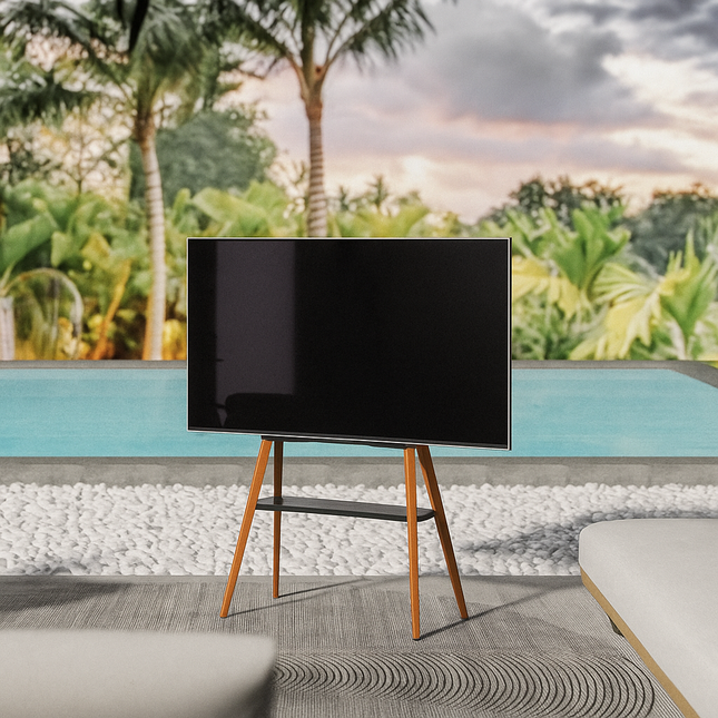 Bracket / Soporte de Suelo para TV Estilo Danés