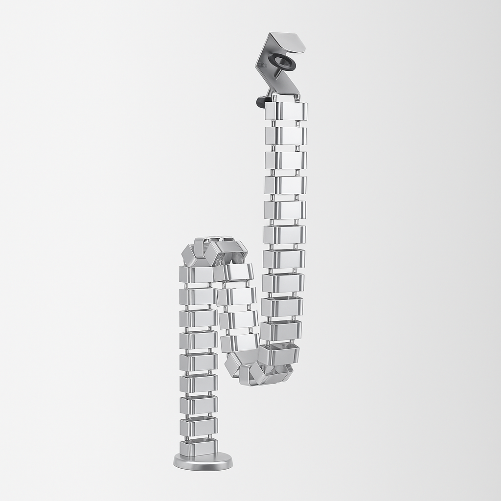 Organizador / Abrazadera de Cables 4 Entradas