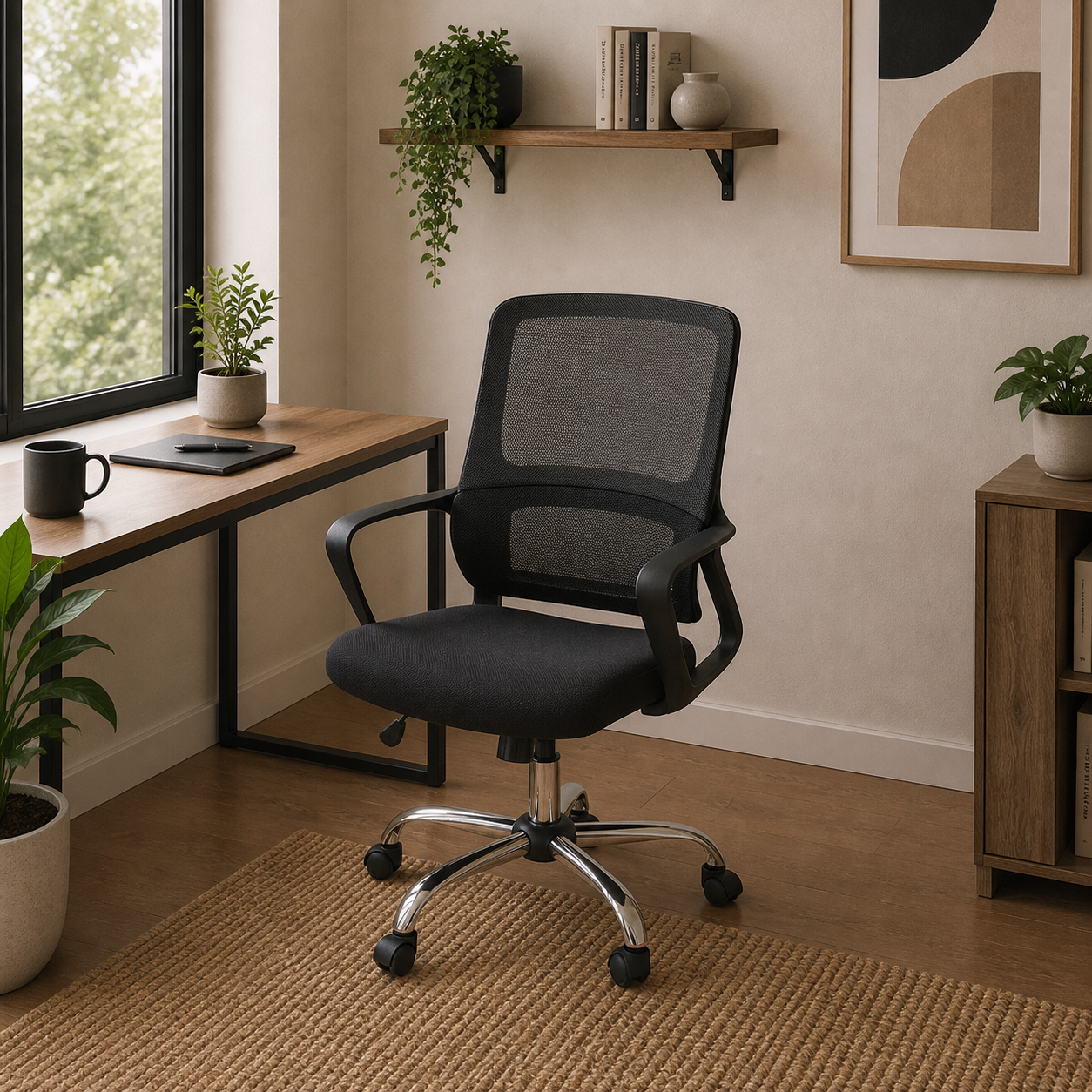 Silla Secretarial Mesh Ergonómica DC-125