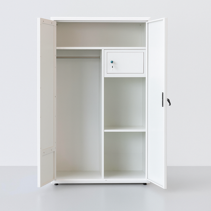 Armario Metalico Con Espejo y Caja de Seguridad