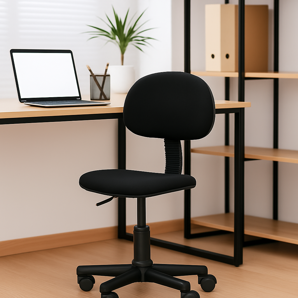 Silla Secretarial de Tela Ergonómica DC-01