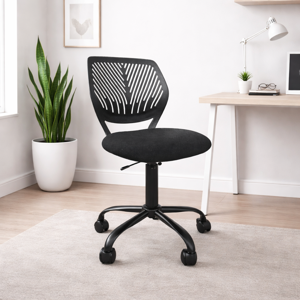 Silla Secretarial de Tela Ergonómica Carnation-B