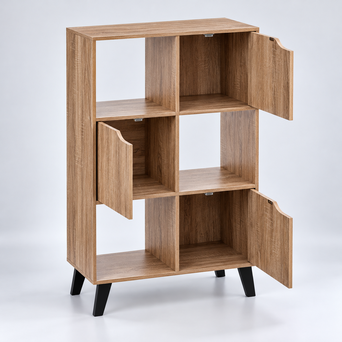 Mueble Organizador 6 Espacios - Madera