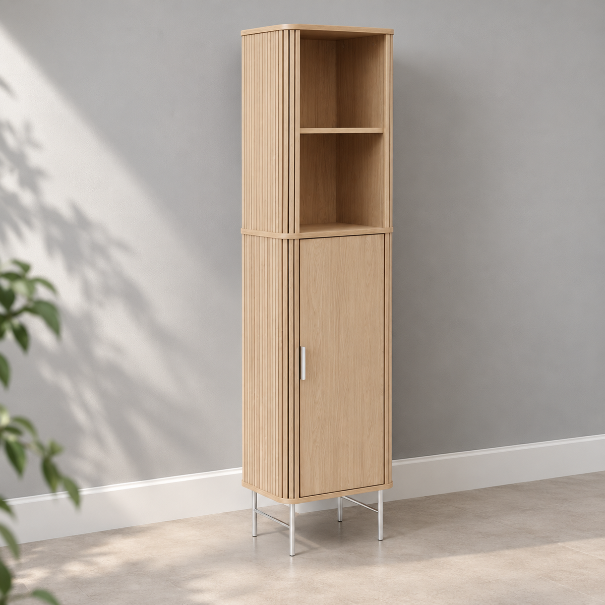 Mueble Organizador P/Baño - Madera