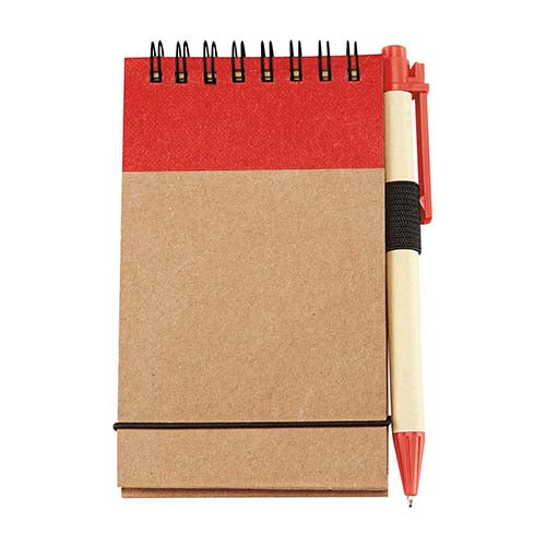 Libreta Pocket Rojo Green Planet