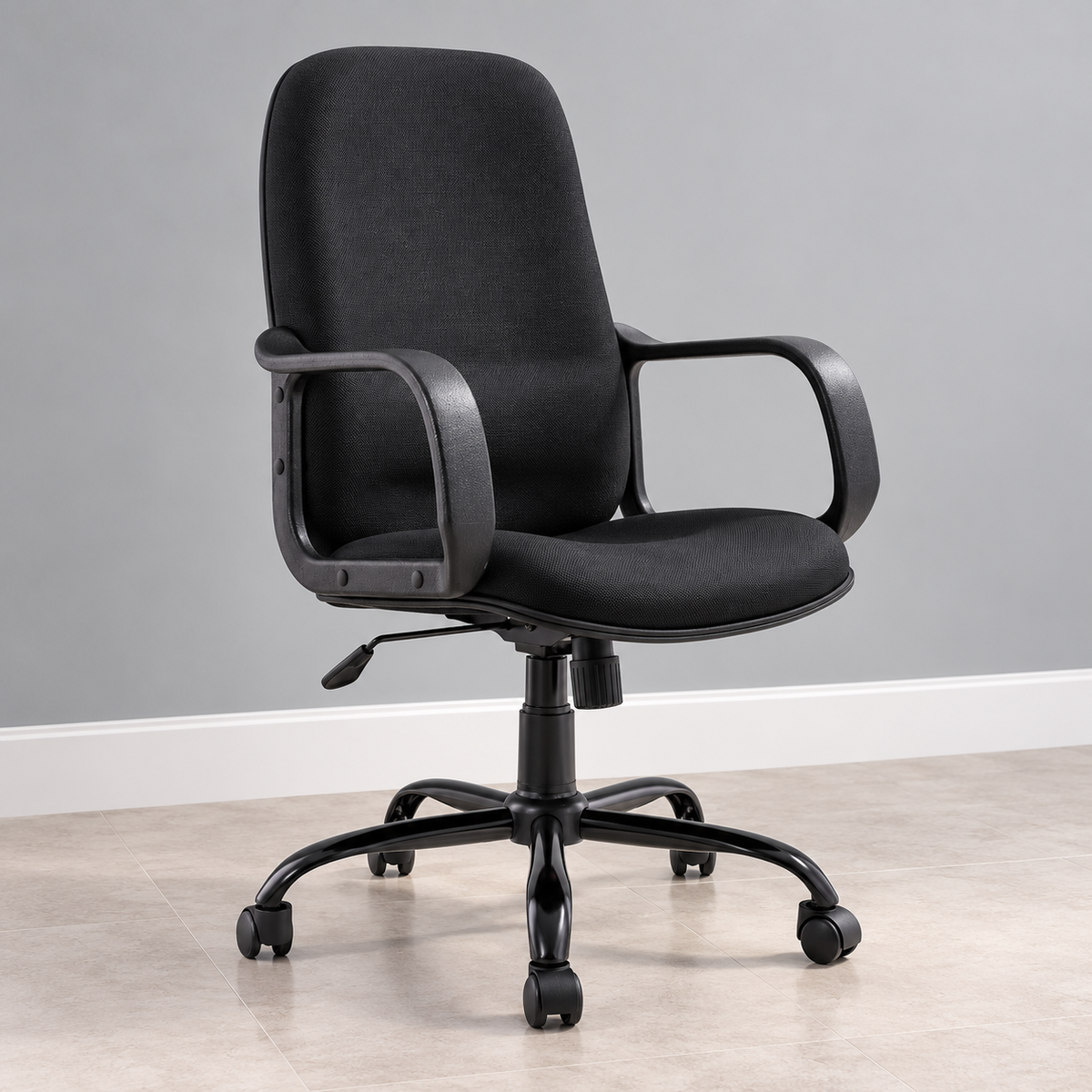 Silla Ejecutiva Negra Ergonómica DC-38