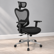 Silla Ejecutiva Negra Ergonómica DC-48N