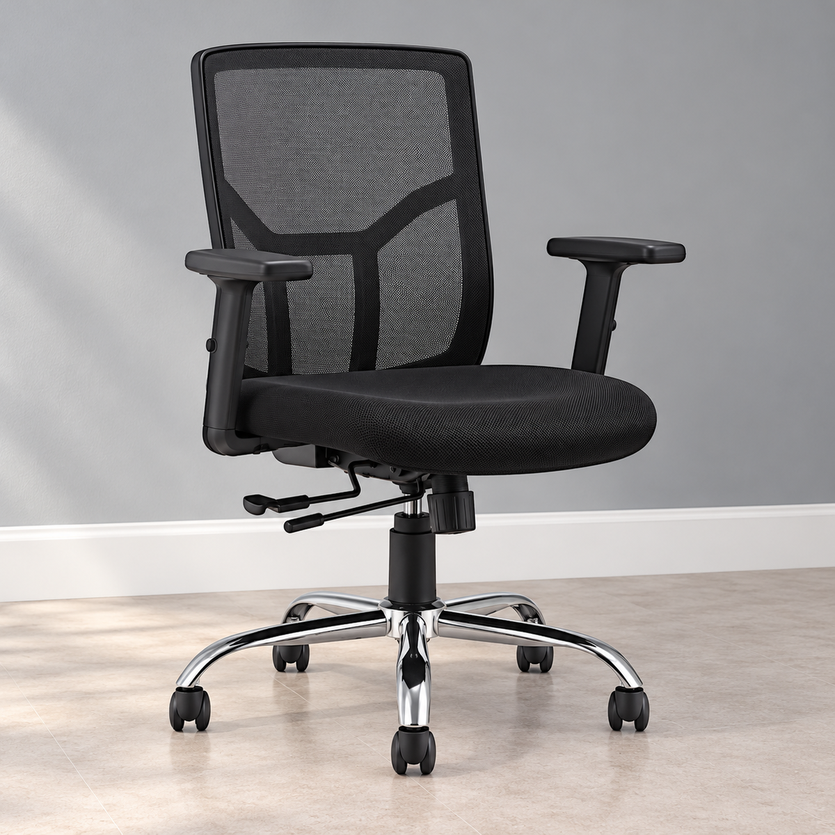 Silla Ejecutiva Negra Ergonómica DS-1102