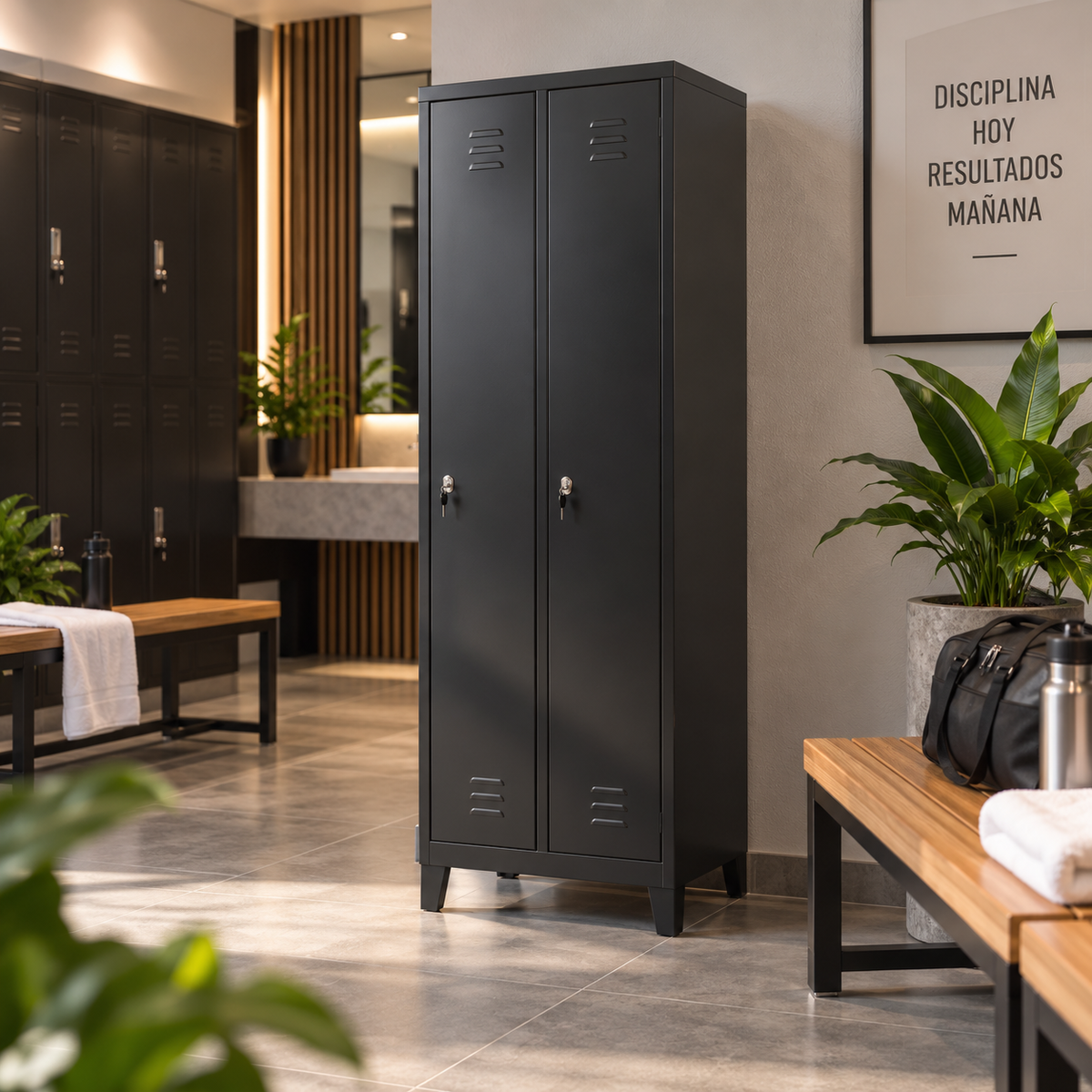 Locker Metalico 2 Puertas