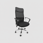 Silla Ejecutiva Negra Ergonómica DANAS